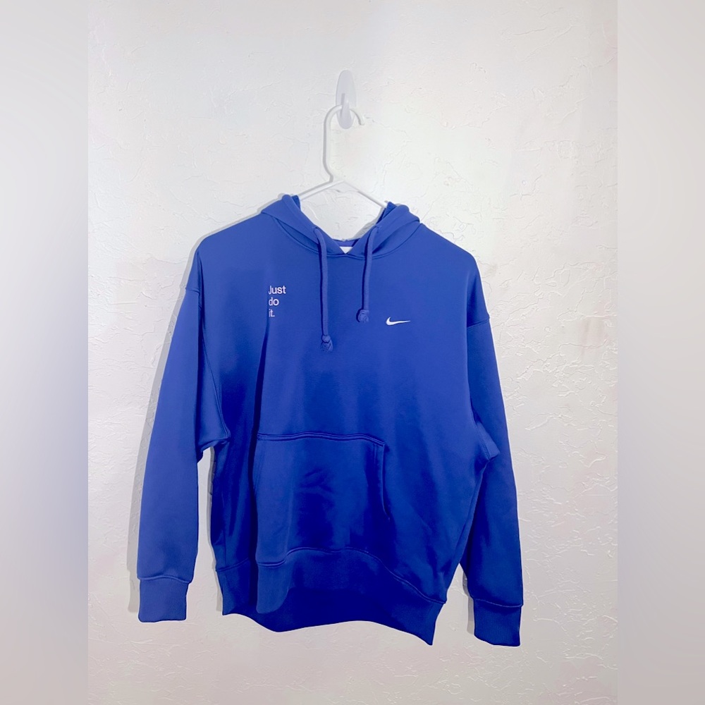 Nike Royal Blue Just Do It Hoodie